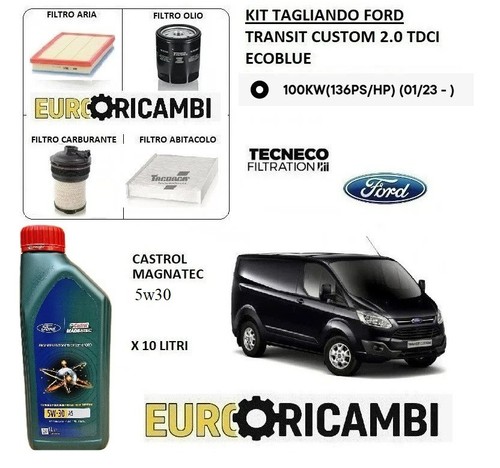 Kit tagliando filtri olio - kit,