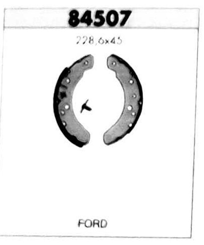 Ganasce freno per ford transit - per,
